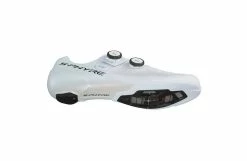 Chaussures Vélo Route SHIMANO S-Phyre RC903 Blanc Version Large -Pédales vélo Soldes Magasin chaussures velo route shimano s phyre rc903 blanc version large 2