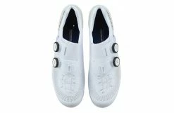 Chaussures Vélo Route SHIMANO S-Phyre RC903 Blanc Version Large -Pédales vélo Soldes Magasin chaussures velo route shimano s phyre rc903 blanc version large 4