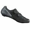 Chaussures Vélo Route SHIMANO S-Phyre RC903 Noir Version Large -Pédales vélo Soldes Magasin chaussures velo route shimano s phyre rc903 noir version large