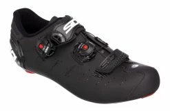 Chaussures Vélo Route SIDI Ergo 5 Carbon Composite Noir Mat -Pédales vélo Soldes Magasin chaussures velo route sidi ergo 5 carbon composite noir mat 2021 4