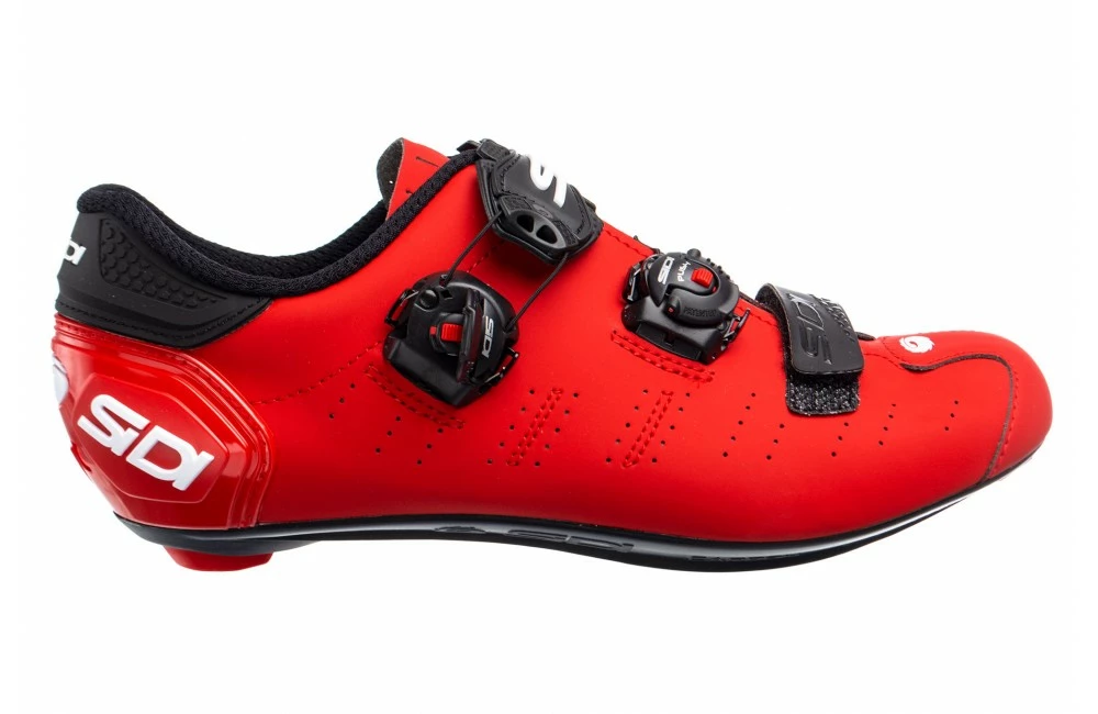 Chaussures Vélo Route SIDI Ergo 5 Carbon Composite Rouge Mat / Noir 7 Chaussures Vélo Route SIDI Ergo 5 Carbon Composite Rouge Mat / Noir – Image 5
