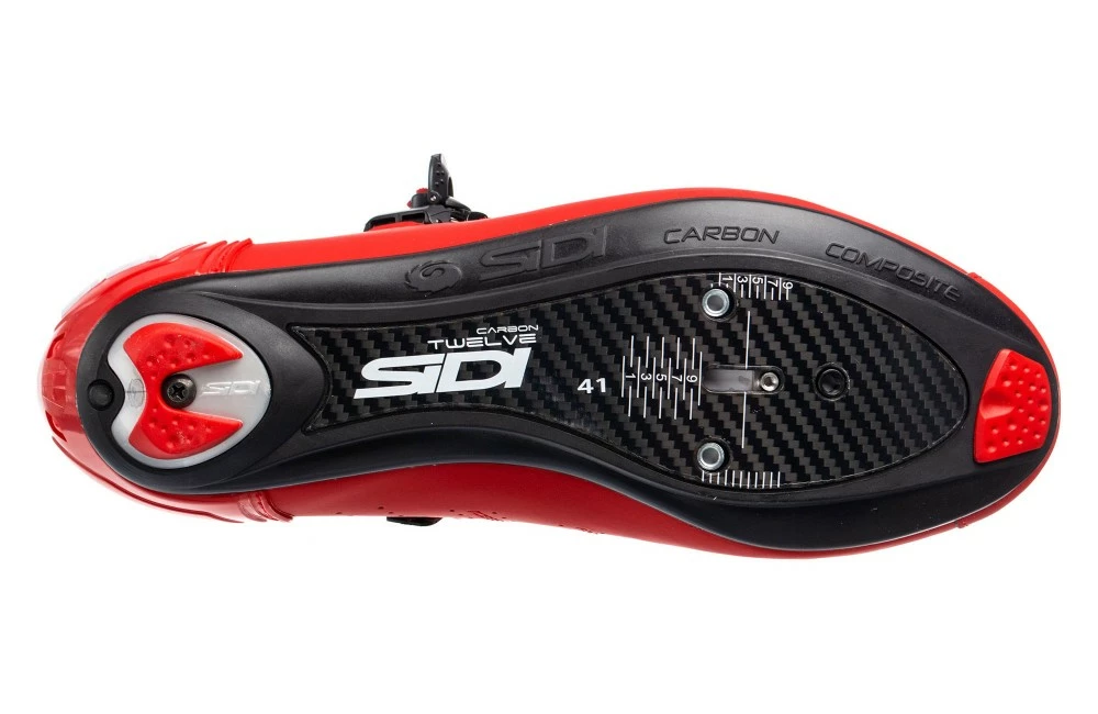 Chaussures Vélo Route SIDI Ergo 5 Carbon Composite Rouge Mat / Noir 8 Chaussures Vélo Route SIDI Ergo 5 Carbon Composite Rouge Mat / Noir – Image 6