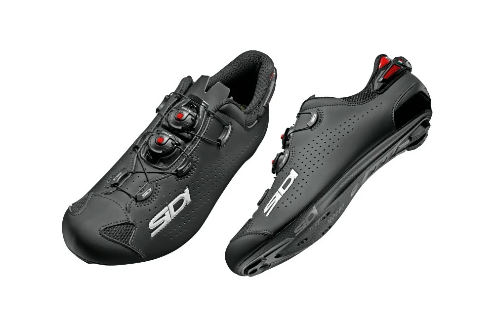 Chaussures Vélo Route SIDI SHOT 2 Carbon Noir 4 Chaussures Vélo Route SIDI SHOT 2 Carbon Noir – Image 2