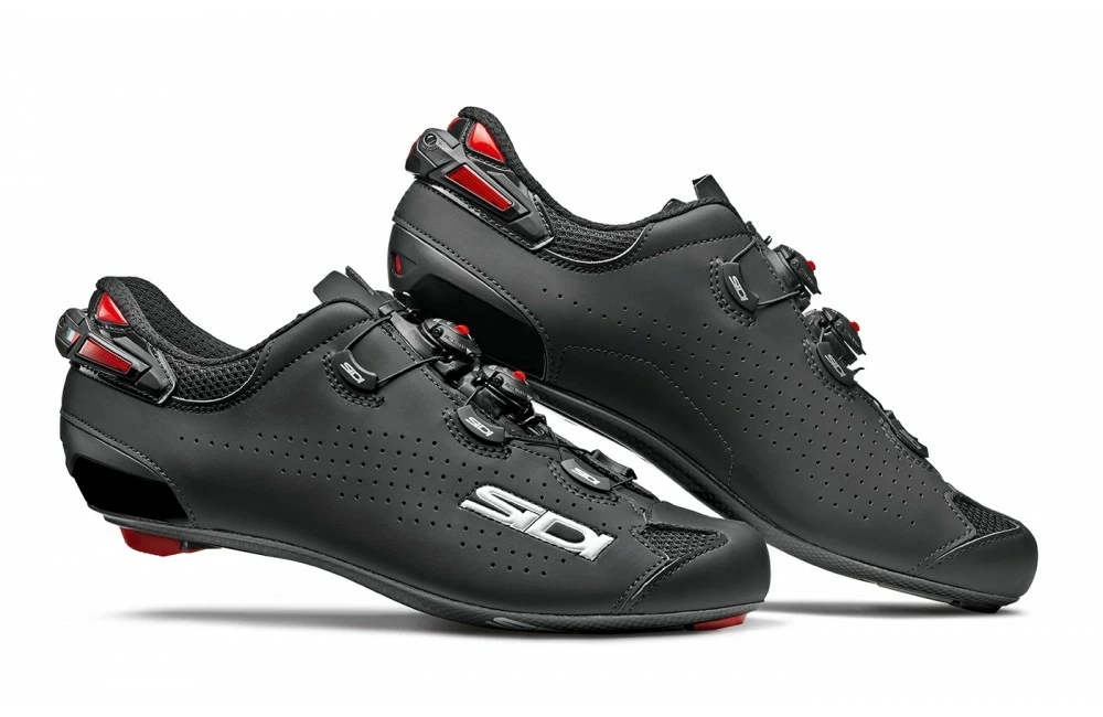 Chaussures Vélo Route SIDI SHOT 2 Carbon Noir 3 Chaussures Vélo Route SIDI SHOT 2 Carbon Noir