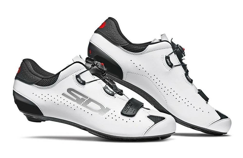 Chaussures Vélo Route SIDI Sixty Noir Blanc - Edition Limitée 3 Chaussures Vélo Route SIDI Sixty Noir Blanc - Edition Limitée