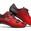 Chaussures Vélo Route SIDI Sixty Noir Rouge - Edition Limitée -Pédales vélo Soldes Magasin chaussures velo route sidi sixty noir rouge 2021 edition limitee