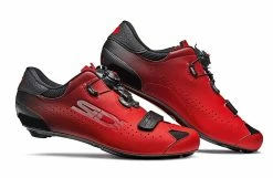 Chaussures Vélo Route SIDI Sixty Noir Rouge - Edition Limitée