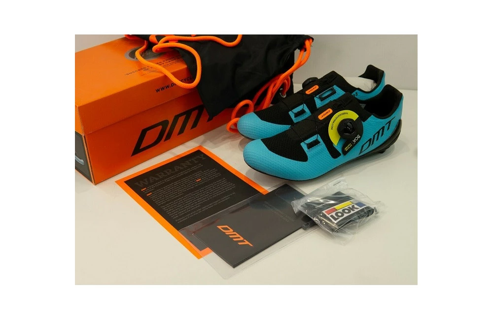 DMT Chaussures Vélo Route KR3 Bleu 7 DMT Chaussures Vélo Route KR3 Bleu – Image 5