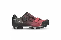 SCOTT Chaussures Vélo Femme VTT Team Boa Black / Metallic Rouge 2023 -Pédales vélo Soldes Magasin scott chaussures velo femme vtt team boa black metallic rouge 2023 2