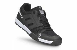 SCOTT Chaussures VTT Homme Sport Crus-R Flat Lace Noir/Blanc 2023